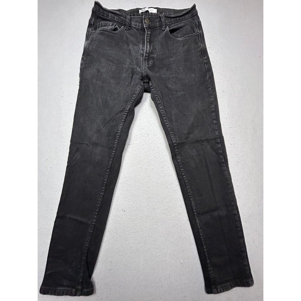 Zara Jeans Denim Black EUR 44 USA 34 Mens